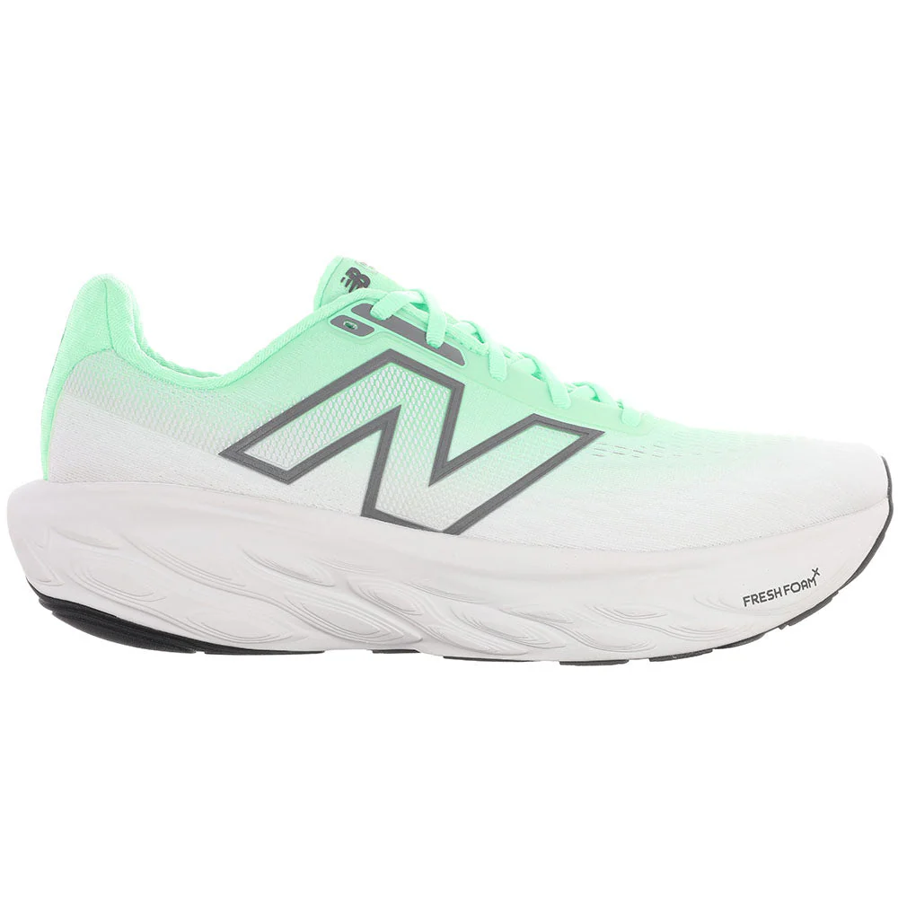 Men's New Balance Fresh Foam X 1080v14, Electric Jade/Reflection/Dark Silver Metallic, 9.5 D Medium