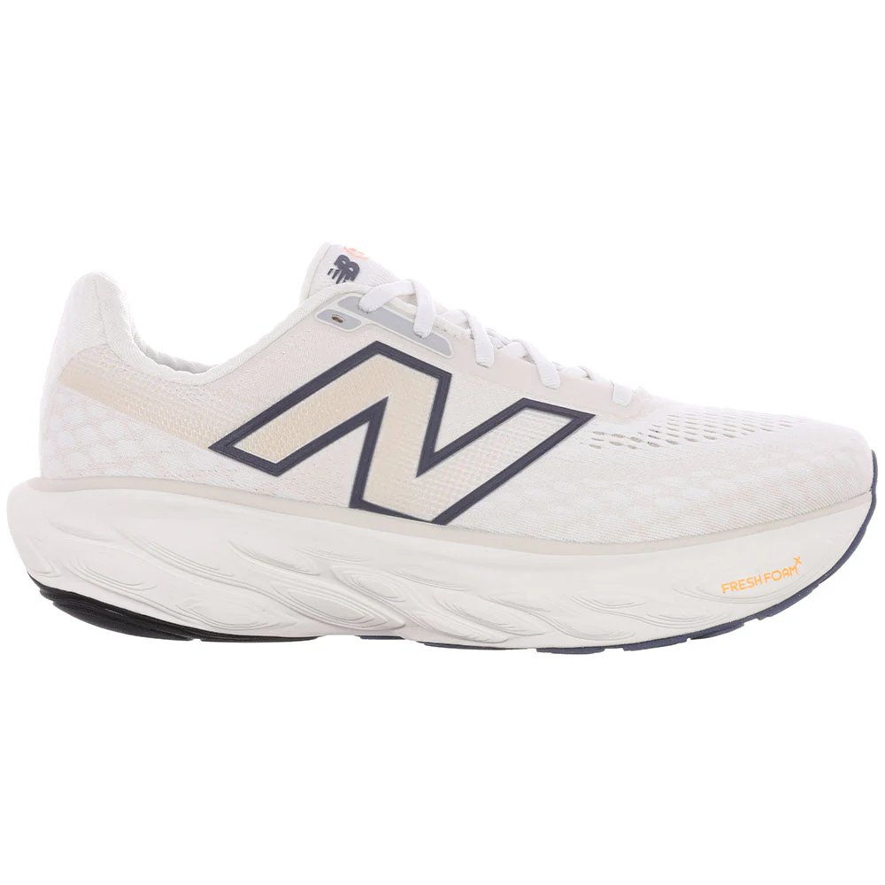 Men's New Balance Fresh Foam X 1080v14, Sea Salt/Vintage Indigo/Hot Mango, 11.5 D Medium