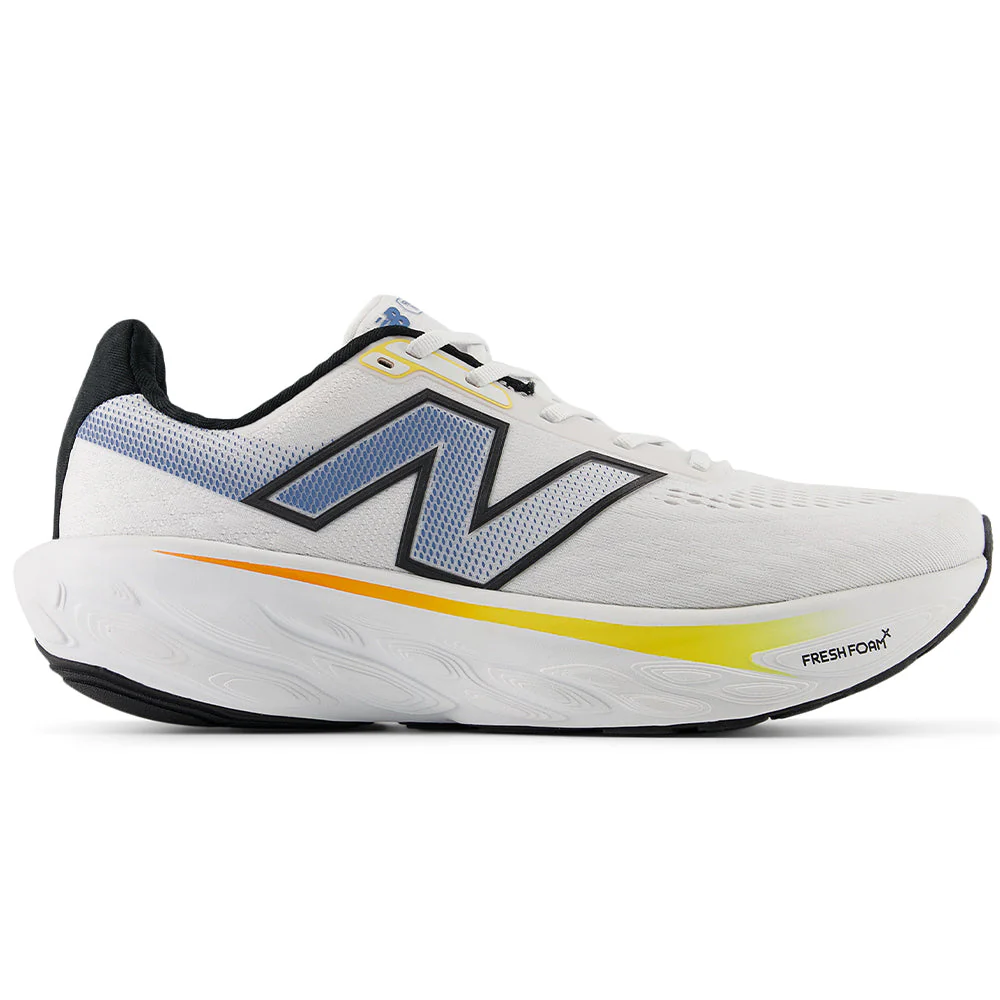 Men's New Balance Fresh Foam X 1080v14, White/Black/Sea Stone, 9.5 D Medium