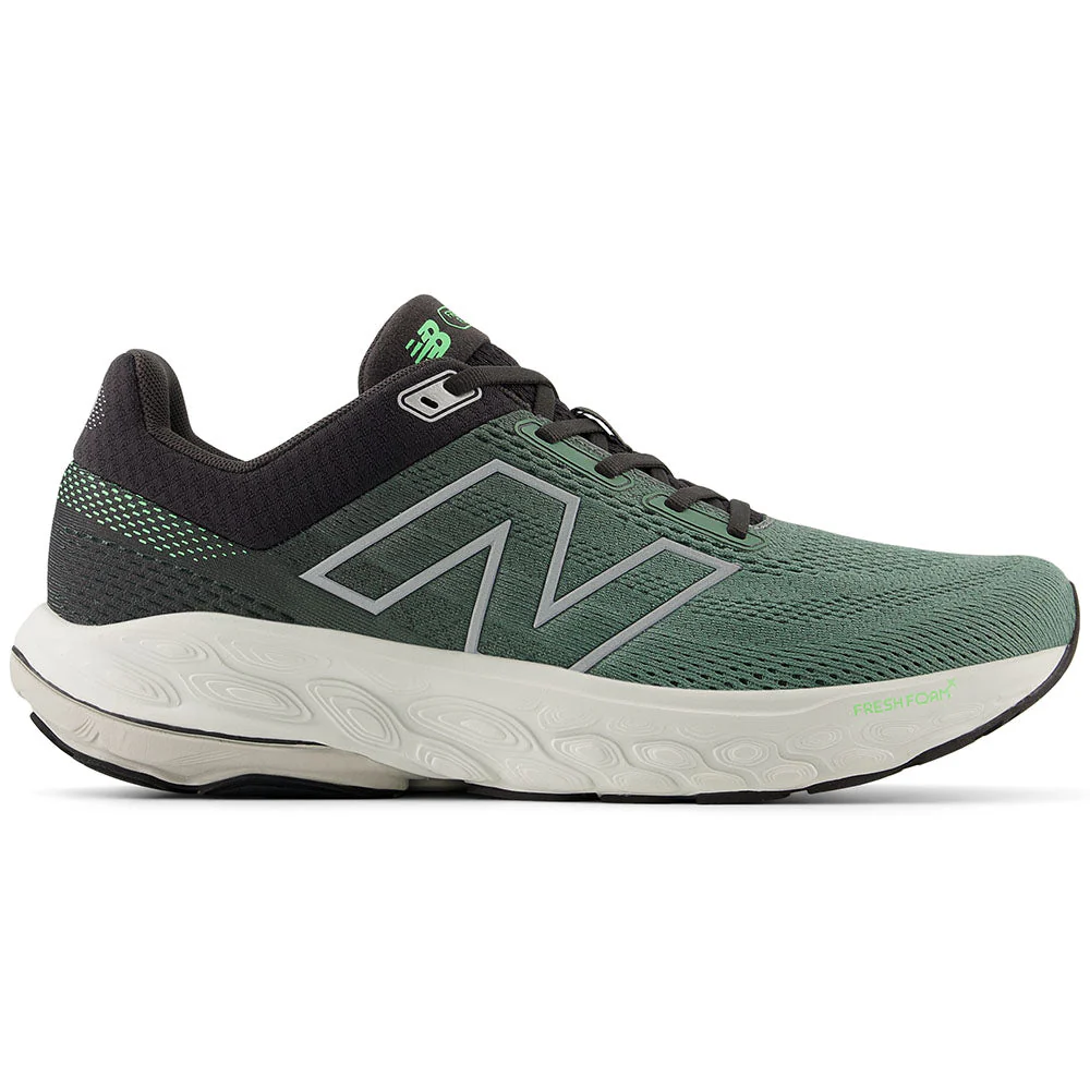 Men's New Balance Fresh Foam X 860v14, Dark Juniper/Black Cement/Grey Matter, 8.5 2E Wide
