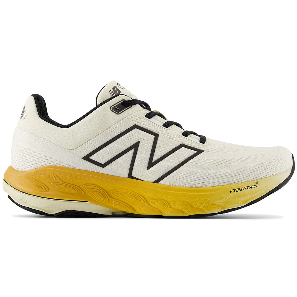 Men's New Balance Fresh Foam X 860v14, Sea Salt/Angora/Dried Apricot, 13 D Medium