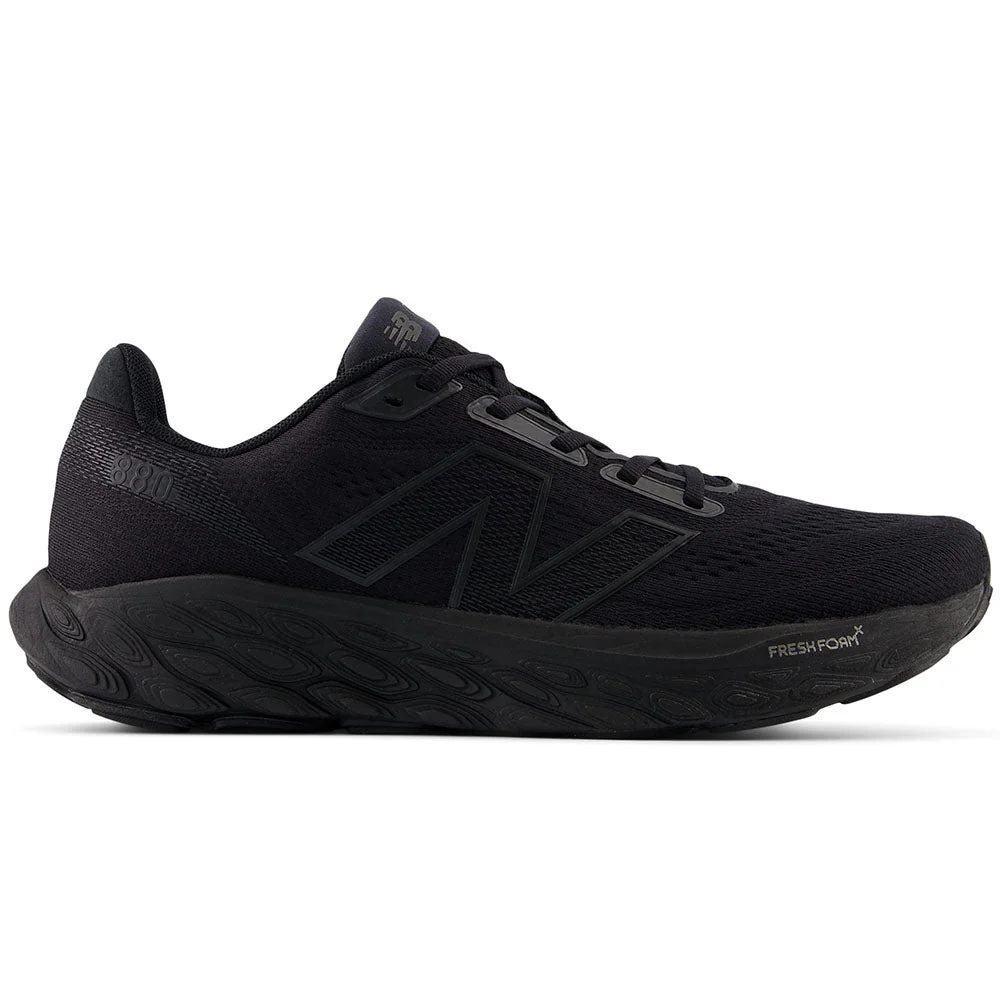 Men's New Balance Fresh Foam X 880v14, Black/Black Metallic, 12 4E Extra Wide