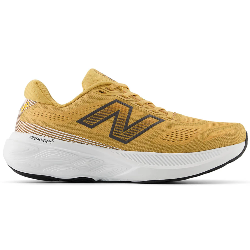Men's New Balance Fresh Foam X 880v15, Dried Apricot/White/Marmalade, 11 2E Wide