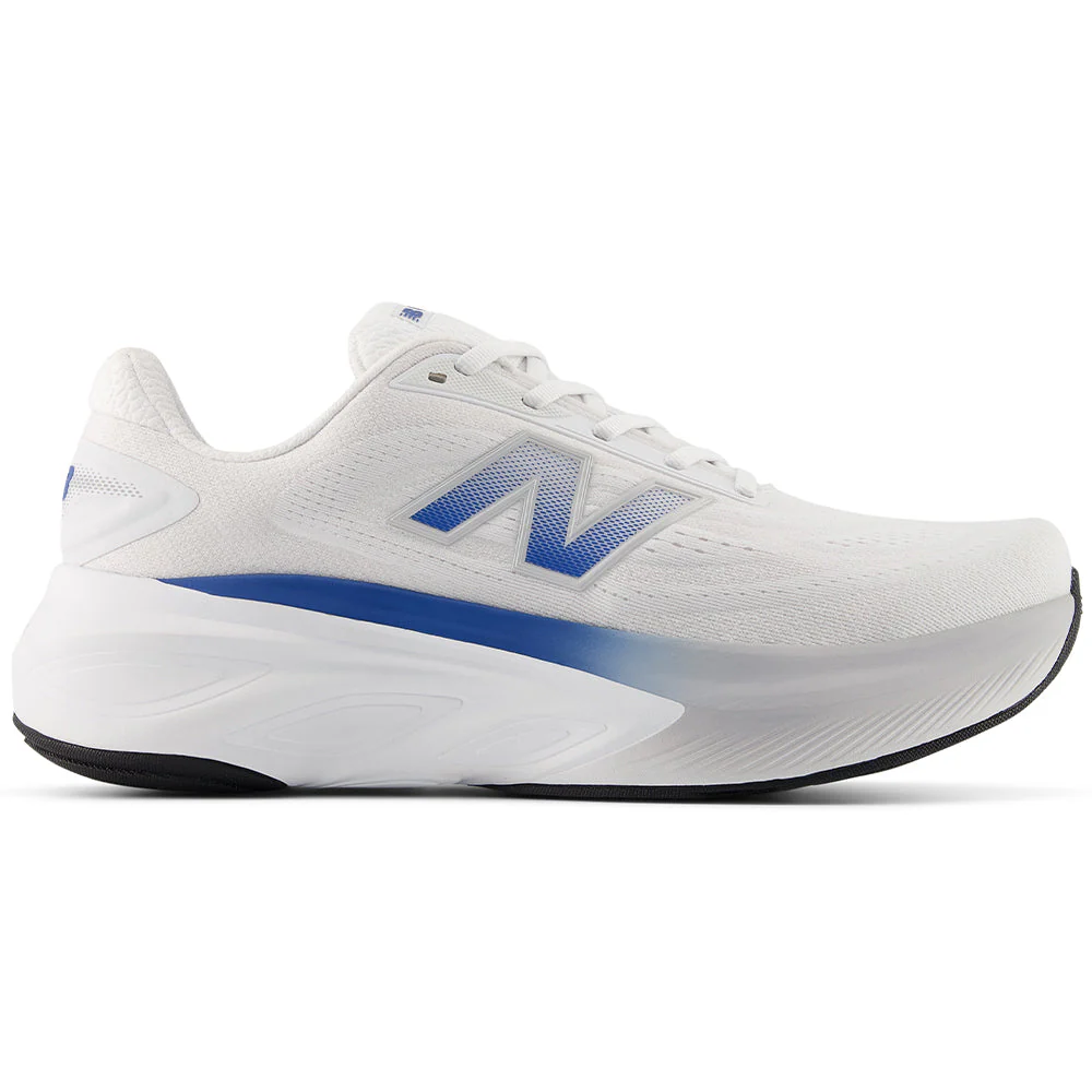 Men's New Balance Fresh Foam X More v6, White/Blue Agave/Reflection, 10.5 2E Wide