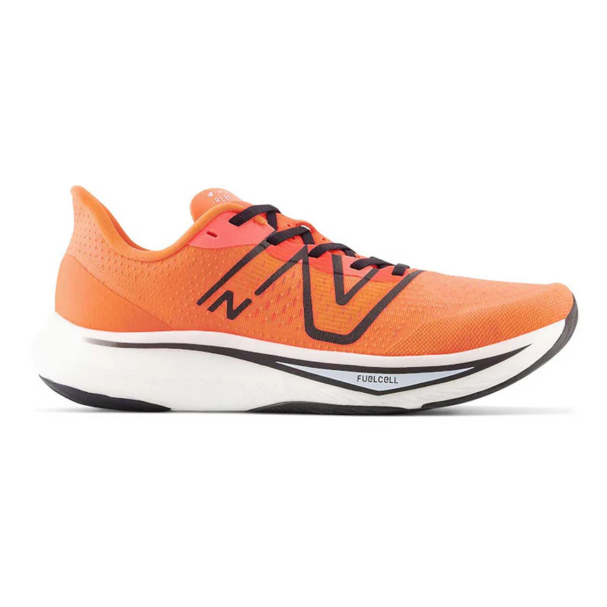 Men's New Balance FuelCell Rebel v3, Neon Dragonfly/Black, 12 D Medium