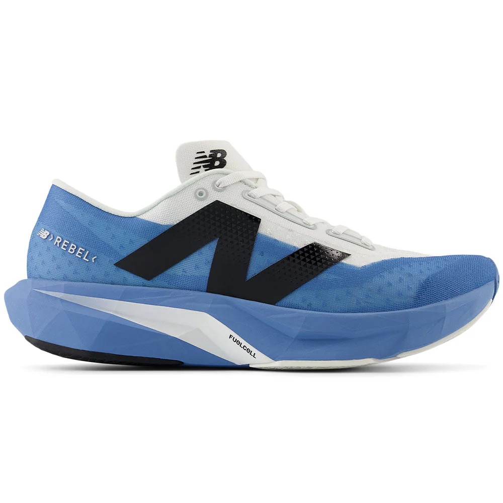 Men's New Balance FuelCell Rebel v4, Blue Laguna/Reflection/Black, 10.5 2E Wide