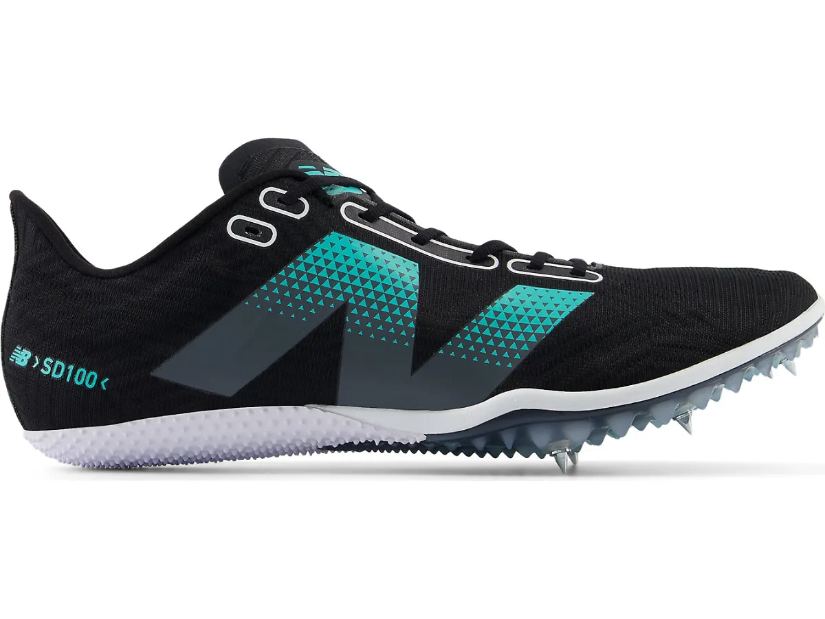 Men's New Balance FuelCell SD100 v5, Black/Graphite, 8 D Medium