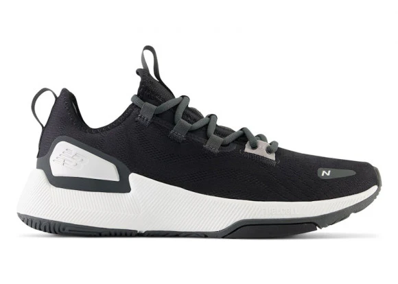 Men's New Balance FuelCell Trainer v2, Black/Blacktop/Silver Metallic, 11 D Medium