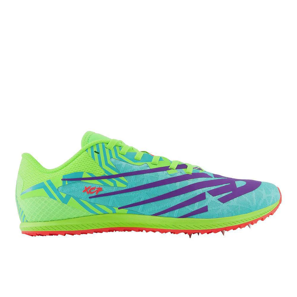 Men's New Balance XC Seven v4, Pixel Green, 6 D Medium