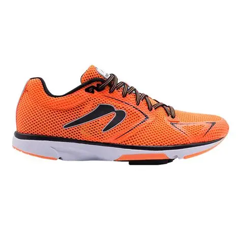 Men's Newton Running Distance 8, Orange/Black, 10 D Medium