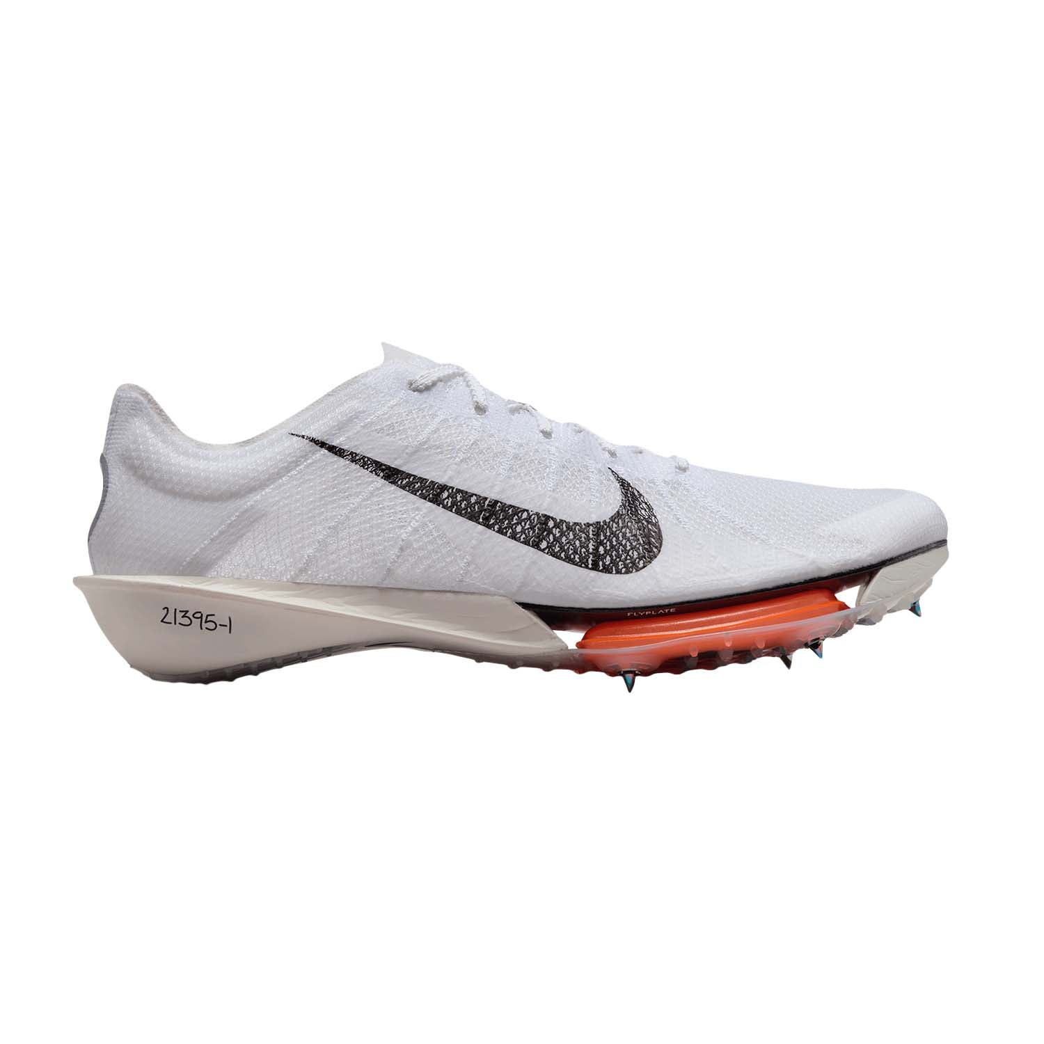 Men's Nike Air Zoom Victory 2 Proto, White/Black-Total Orange, 13 D Medium
