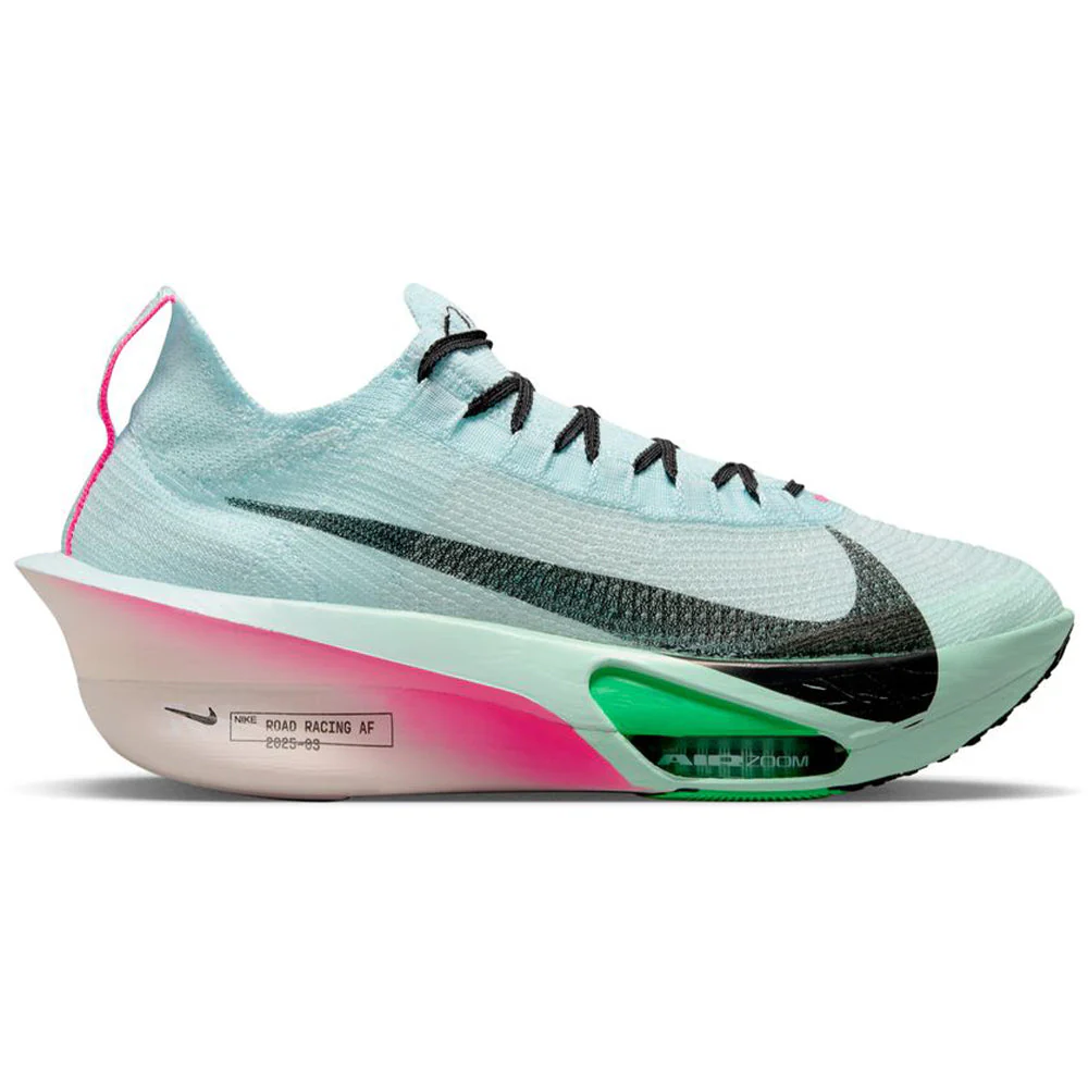 Men's Nike Air Zoom Alphafly NEXT% 3, Glacier Blue/Black/Mint Foam/Green Shock, 10.5 D Medium