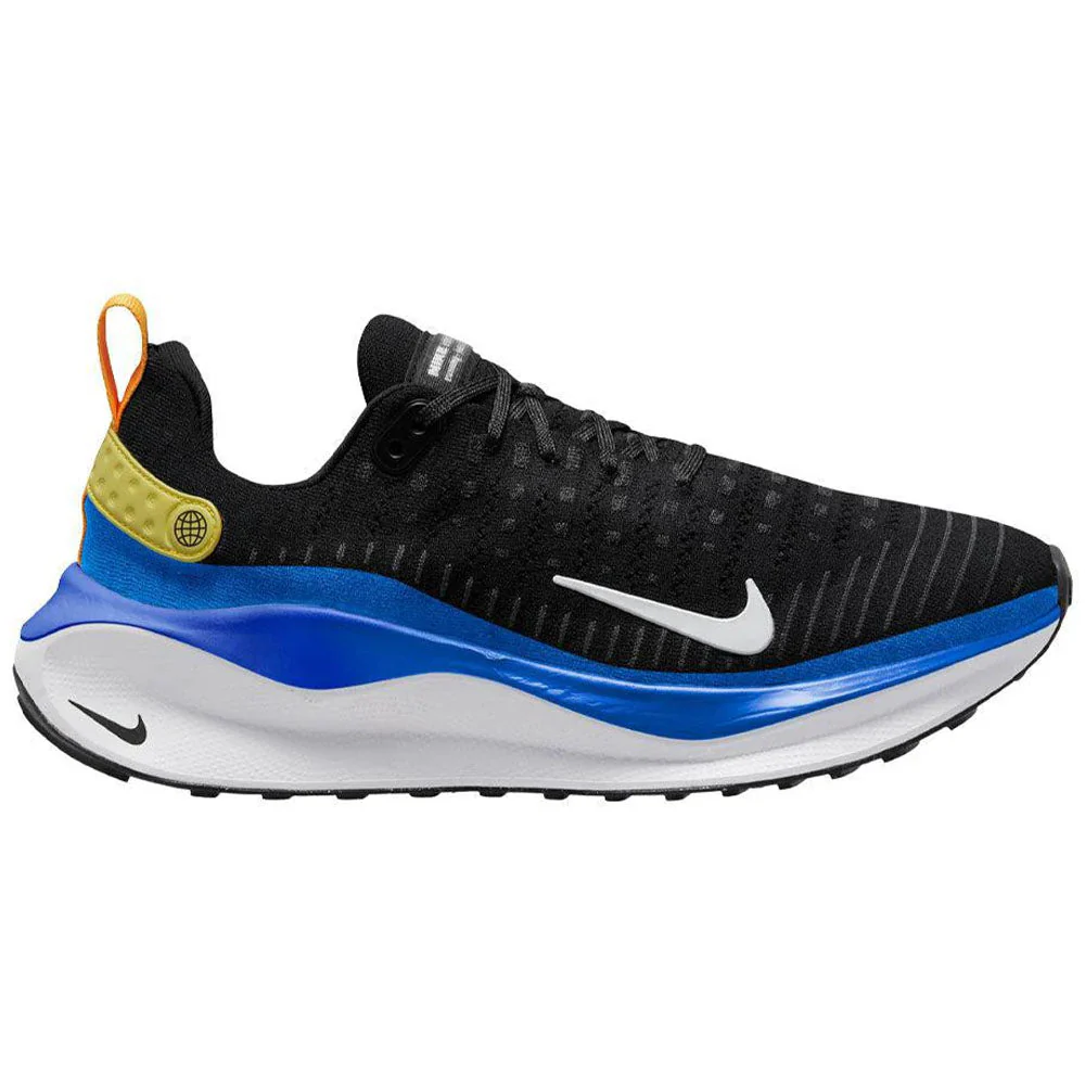 Men's Nike InfinityRN 4, Black/White-Anthracite-Racer Blue, 11.5 D Medium