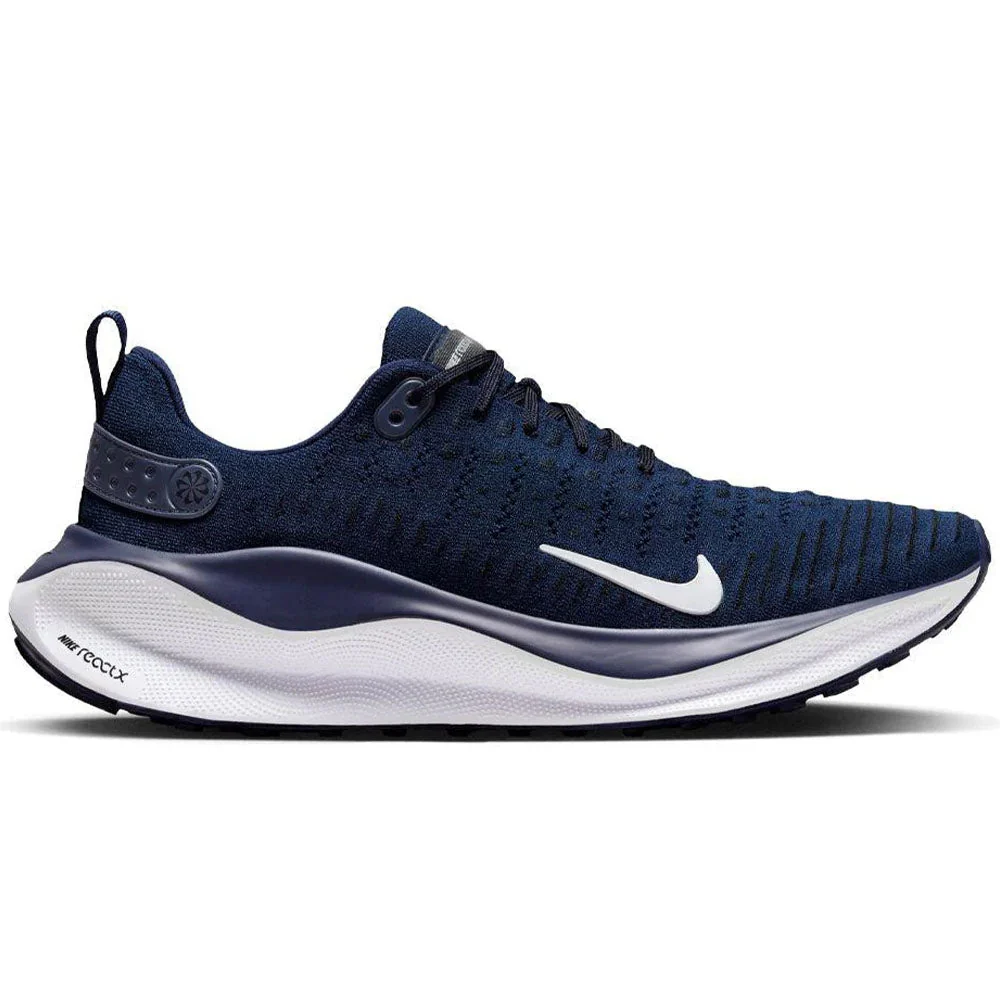 Men's Nike InfinityRN 4, College Navy/Platinum Tint-Black-Sail, 12 D Medium