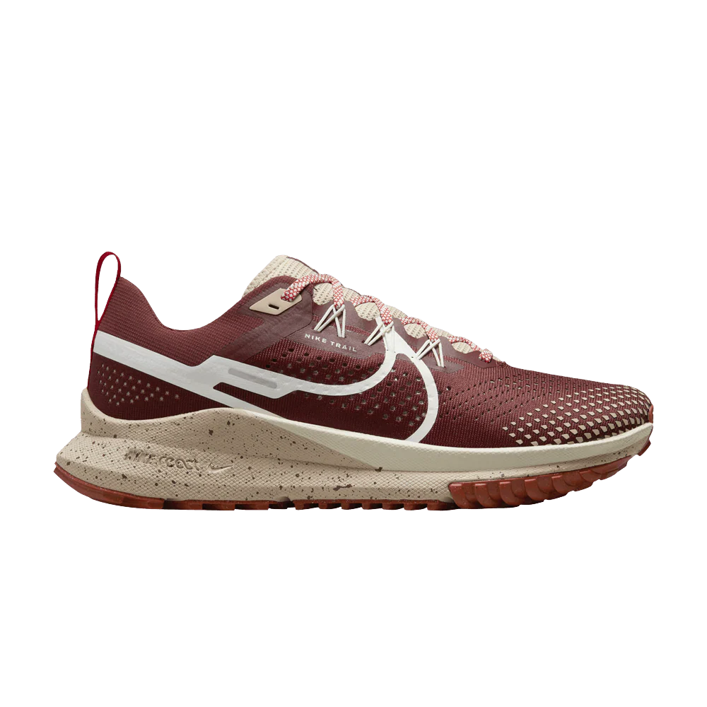 Men's Nike Pegasus Trail 4, Dark Pony/Sail-Picante Red, 11.5 D Medium