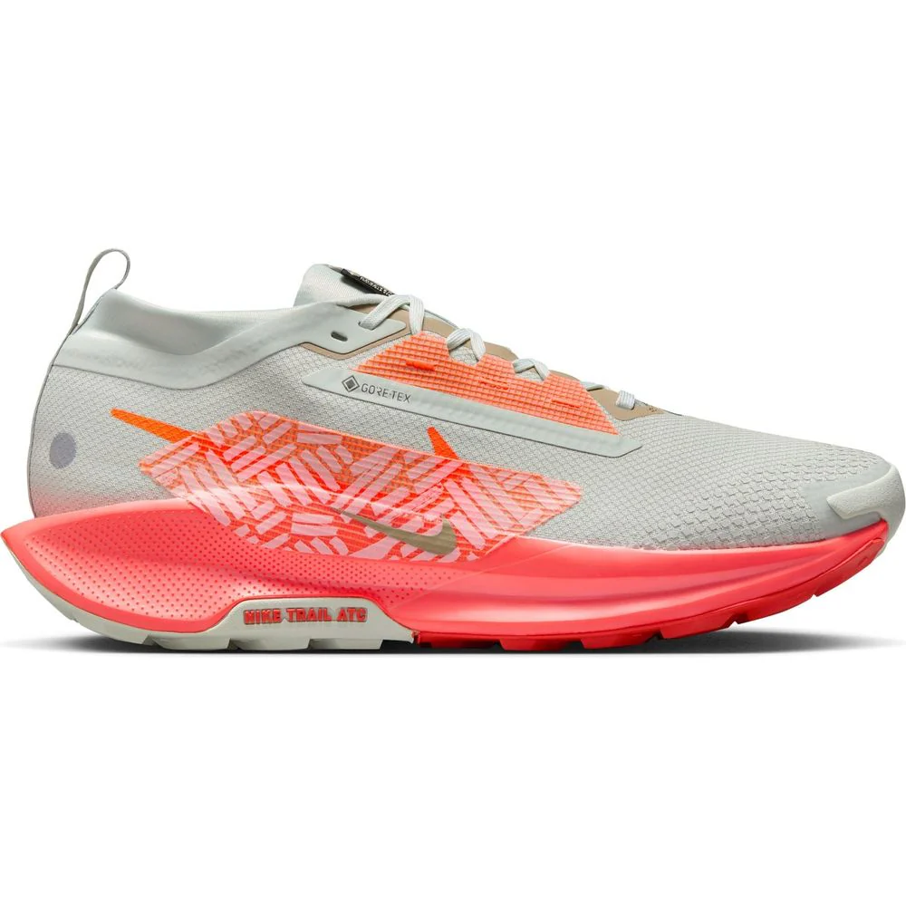 Men's Nike Pegasus Trail 5 Gore-Tex, Light Silver/Hyper Crimson, 9.5 D Medium