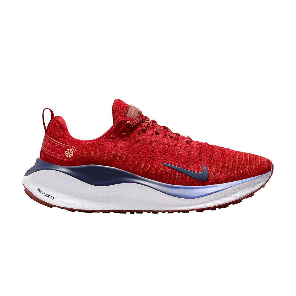 Men's Nike React InfinityRN 4, University Red/Midnight Navy, 12 D Medium
