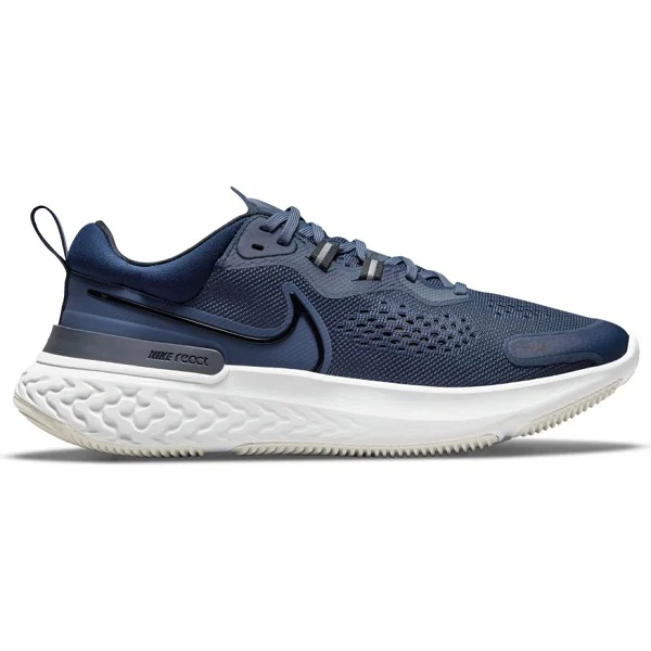 Men's Nike React Miler 2, Thunder Blue/Black-Obsidian, 10 D Medium