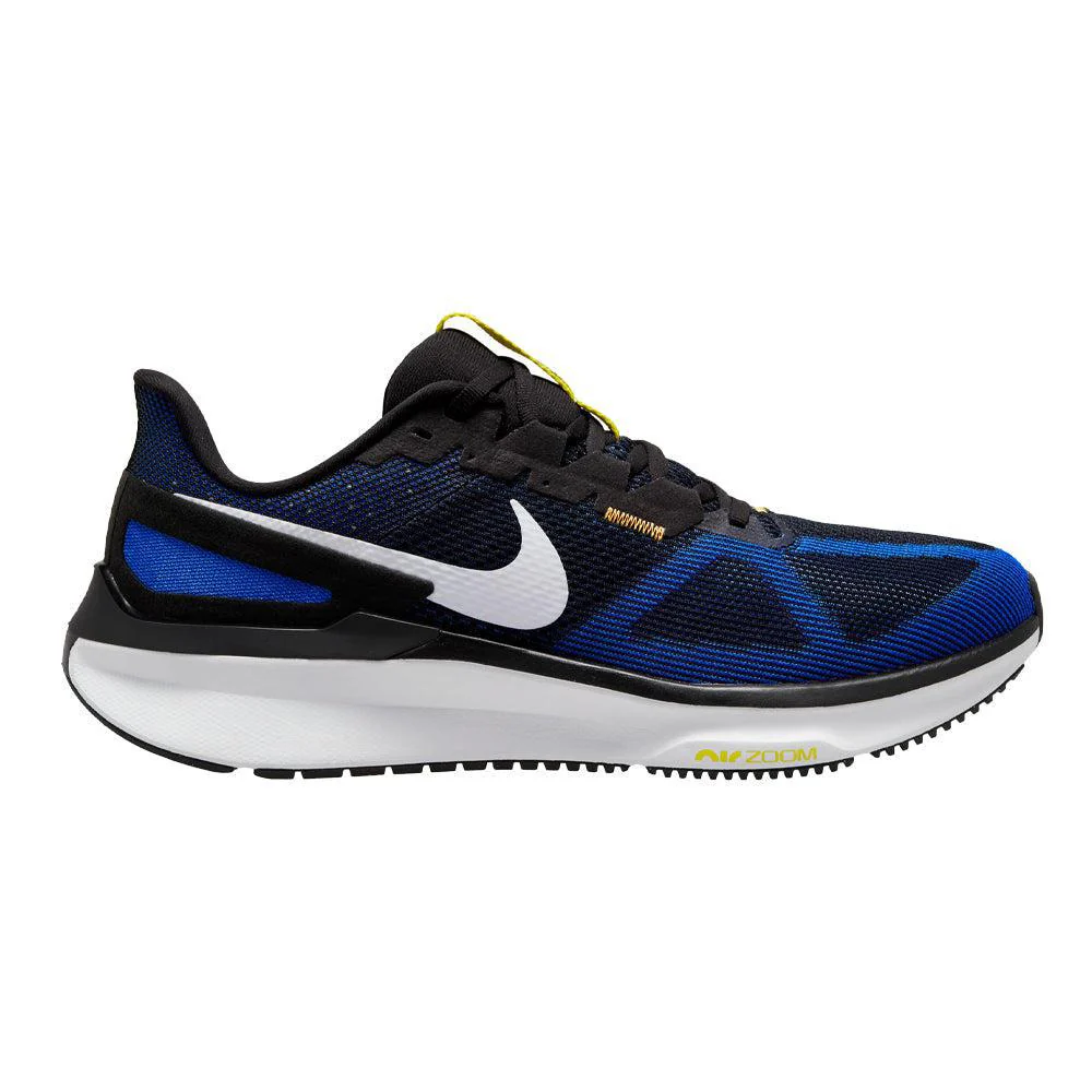 Men's Nike Structure 25, Black/White/Racer Blue/Sundial, 11.5 D Medium