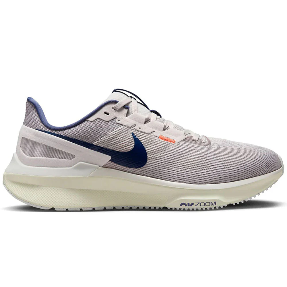 Men's Nike Structure 25, Lt Iron Ore/Thunder Blue/Total Orange, 11.5 D Medium