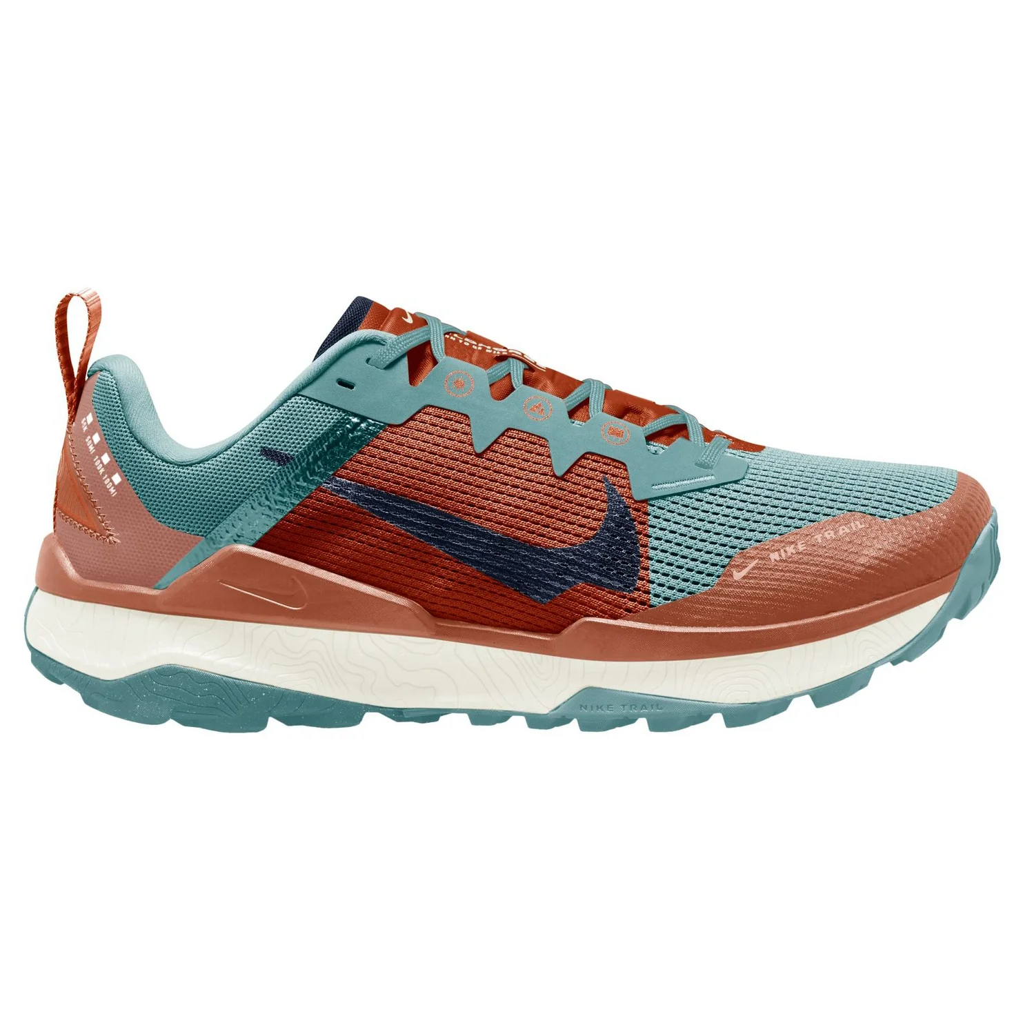 Men's Nike Wildhorse 8, Denim Turq/Midnight Navy, 12 D Medium