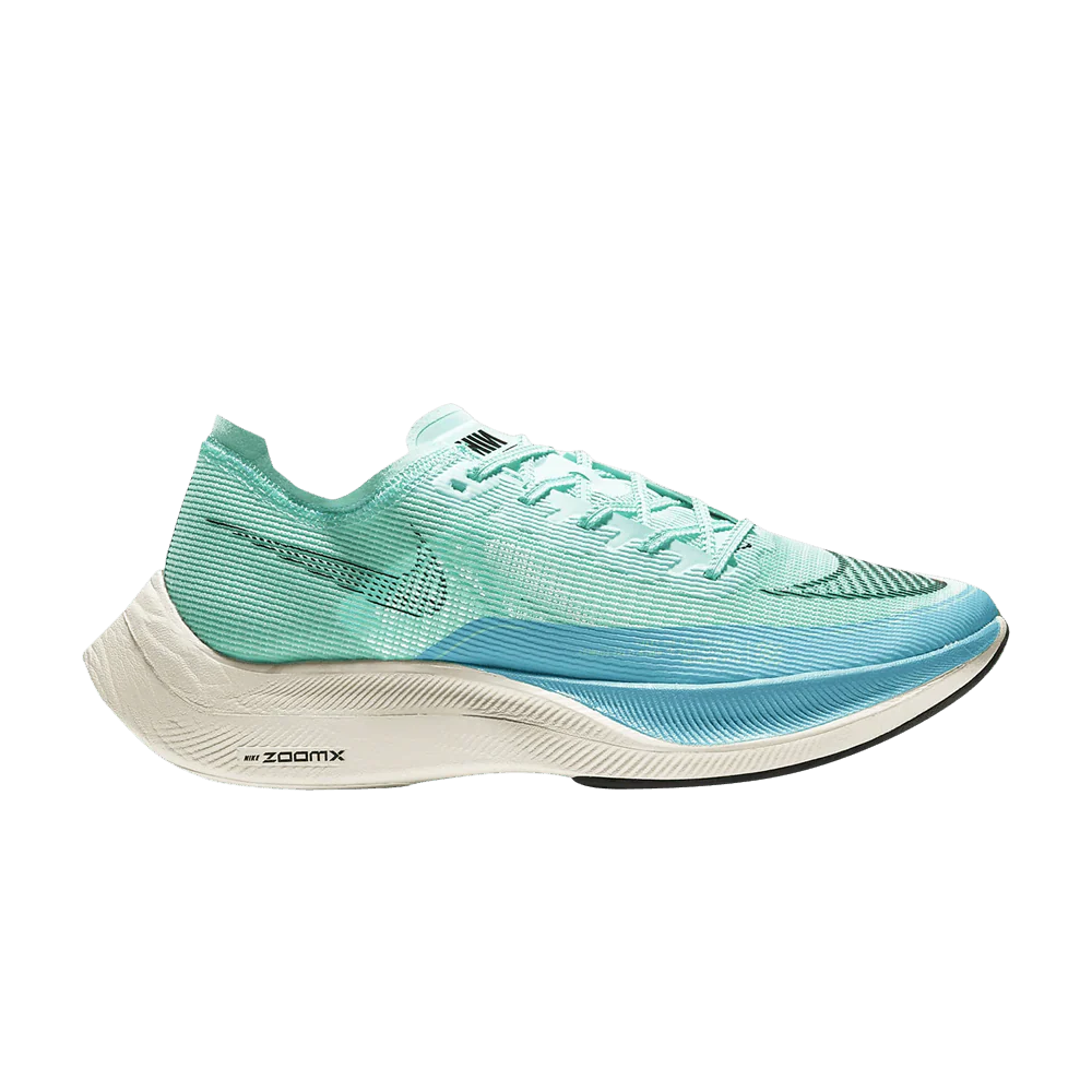 Men's Nike ZoomX Vaporfly Next% 2, Aurora Green/Black, 11 D Medium