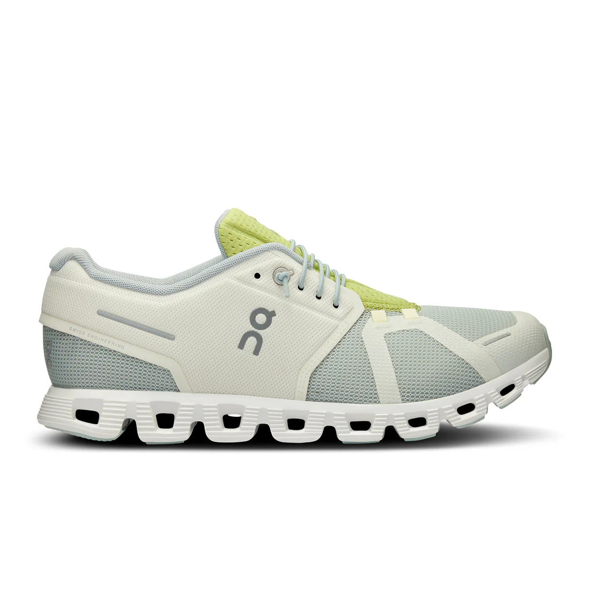 Men's On Cloud 5 Push, Glacier/Zest, 10 D Medium