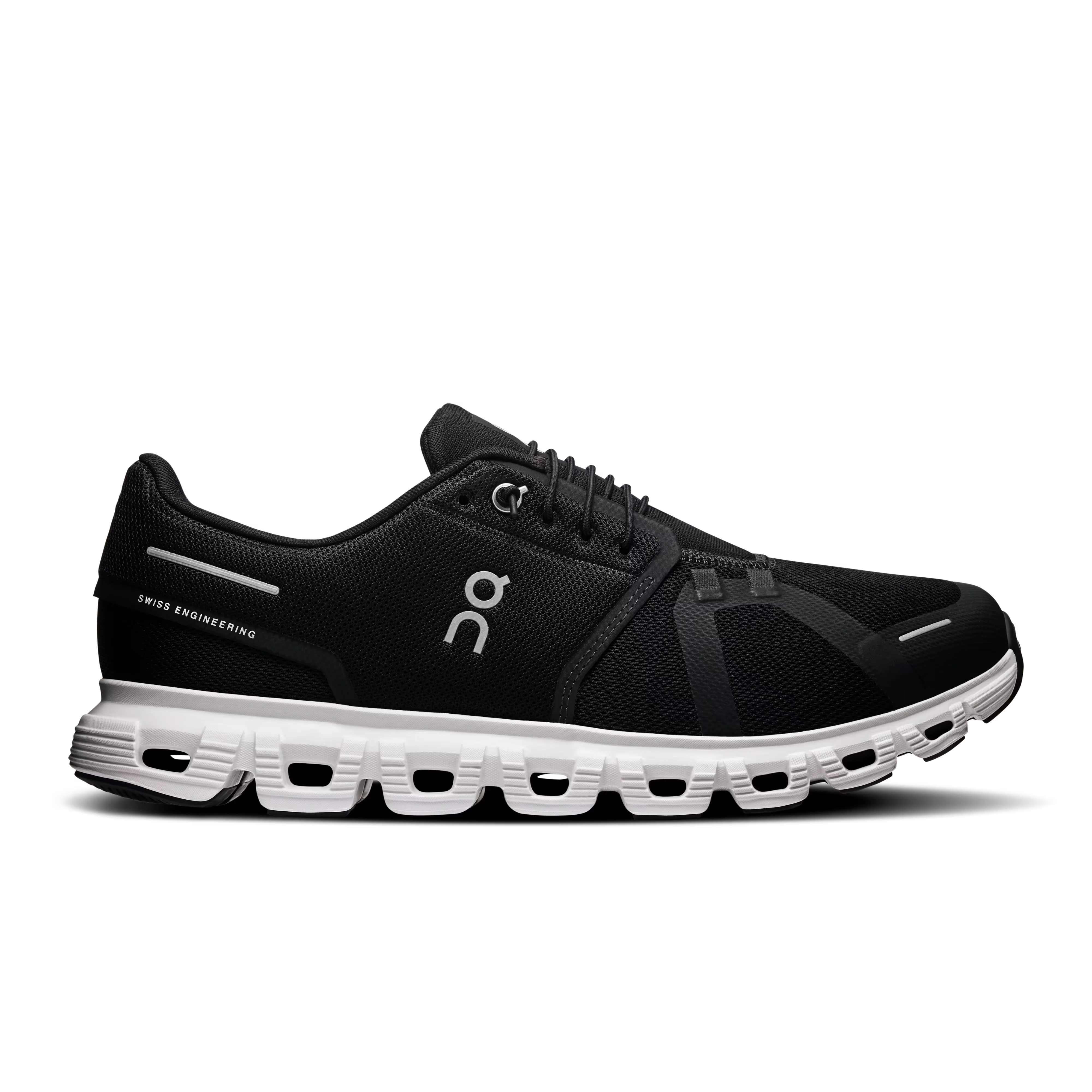 Men's On Cloud 6, Black/White, 11.5 D Medium