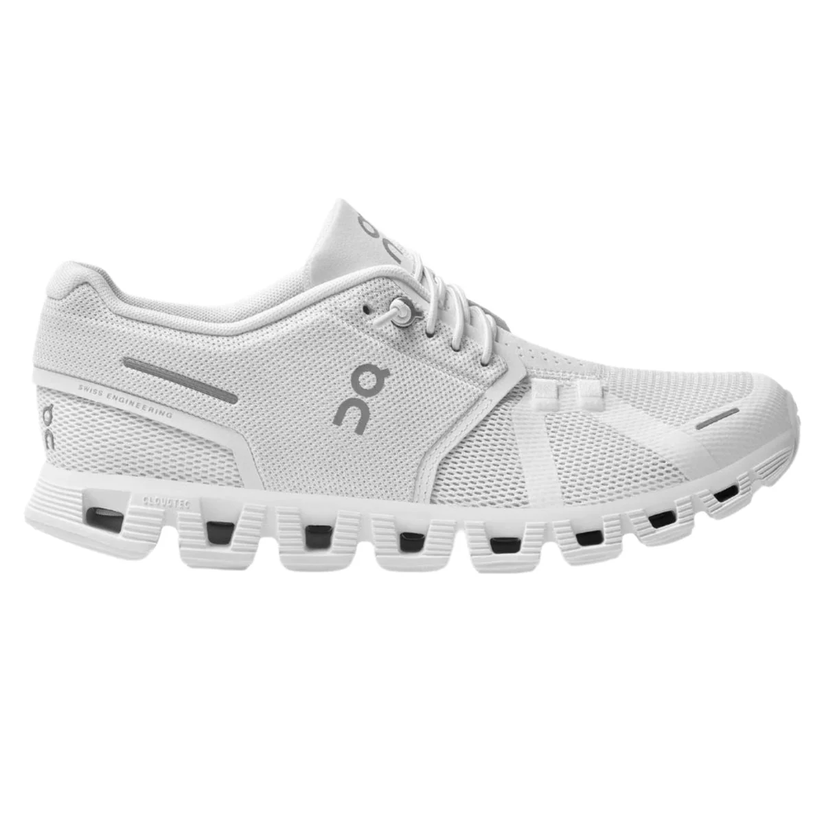 Men's On Cloud 5, All White, 8.5 D Medium