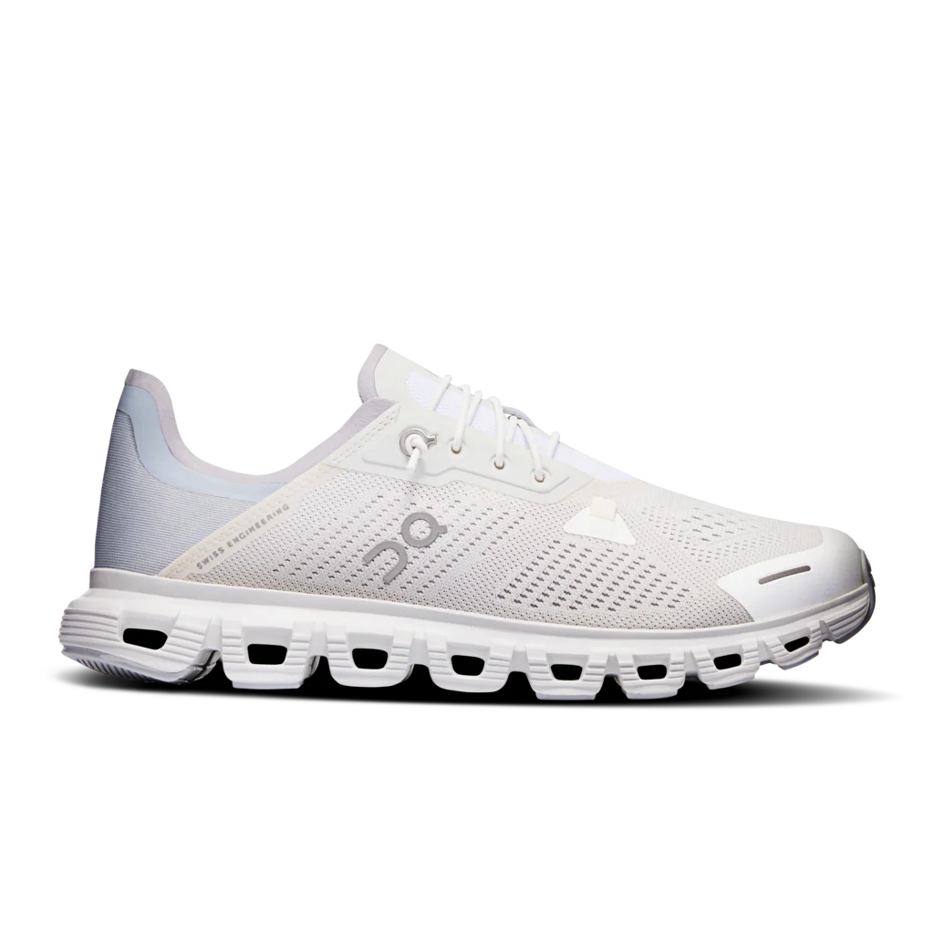 Men's On Cloud 6 Coast, White/Glacier, 10 D Medium