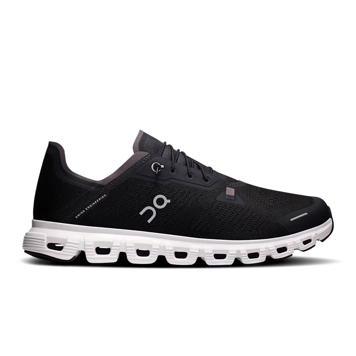 Men's On Cloud 6 Coast, Black/White, 8 D Medium