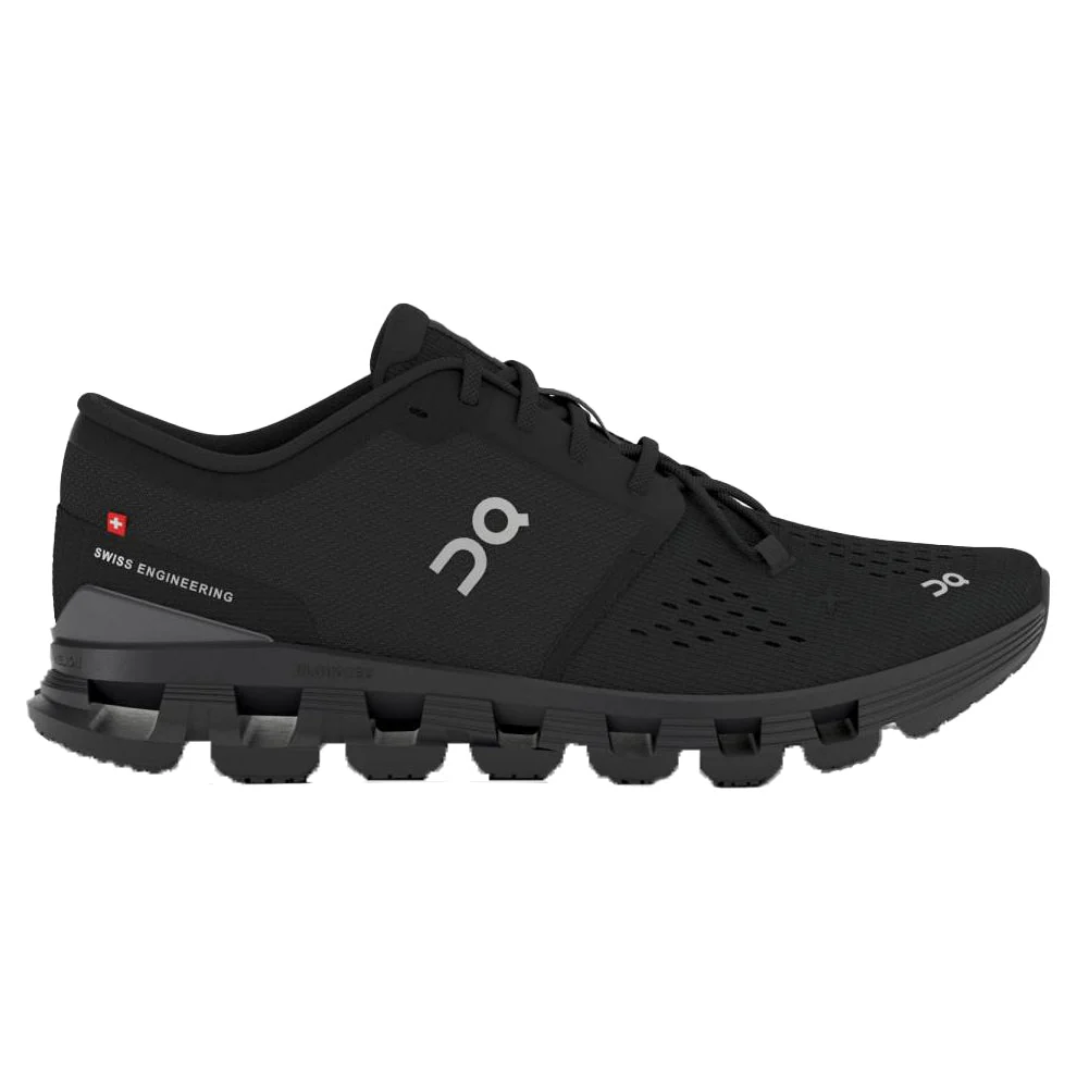 Men's On Cloud X 4, Black/Eclipse, 12 D Medium