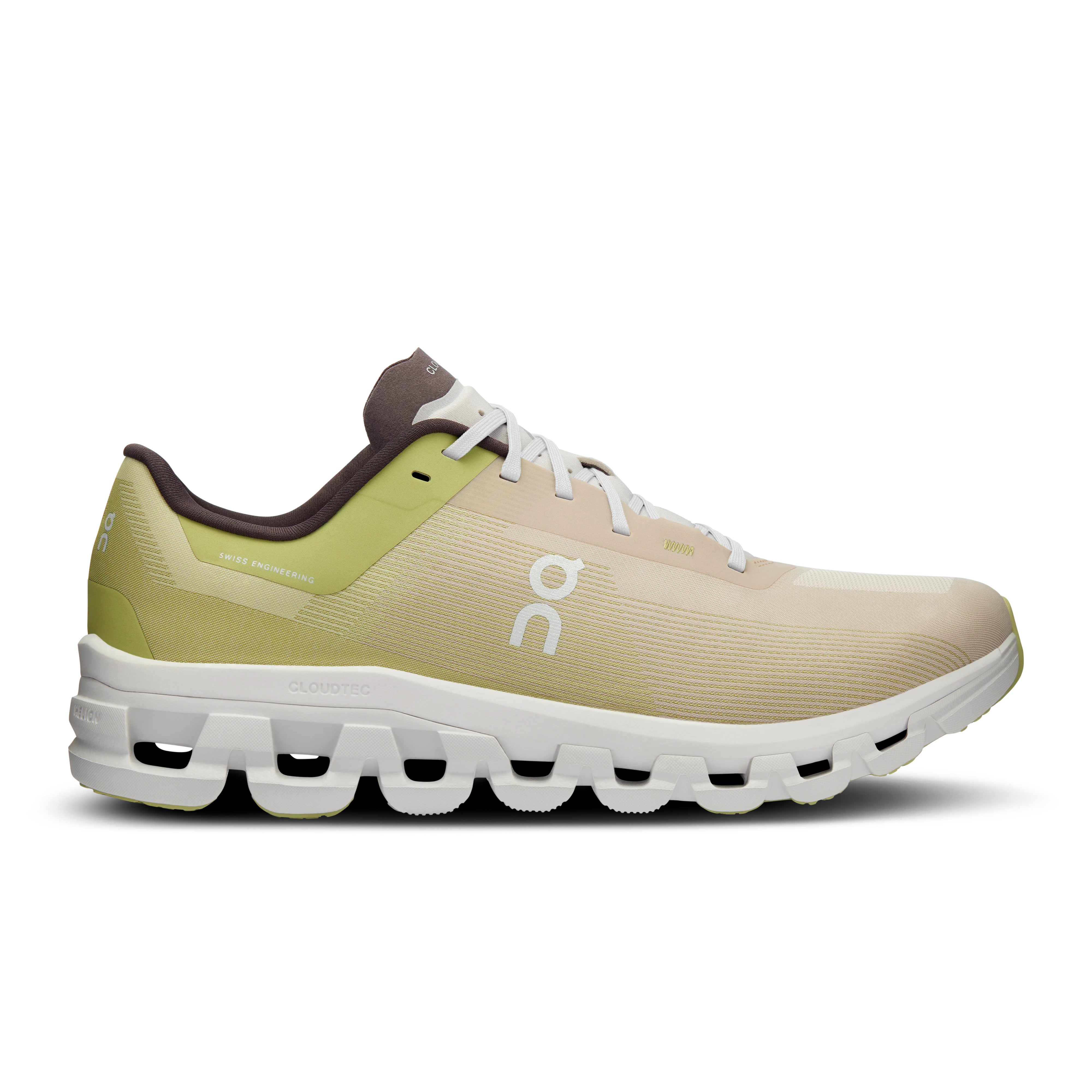 Men's On Cloudflow 4, Zest/Frost, 12.5 D Medium