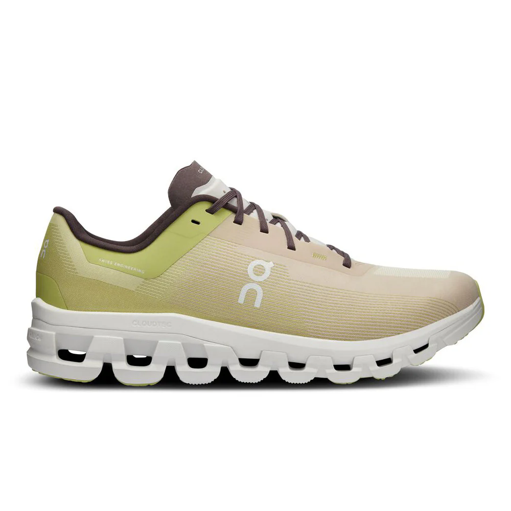 Men's On Cloudflow 4, Zest/Frost, 9 D Medium