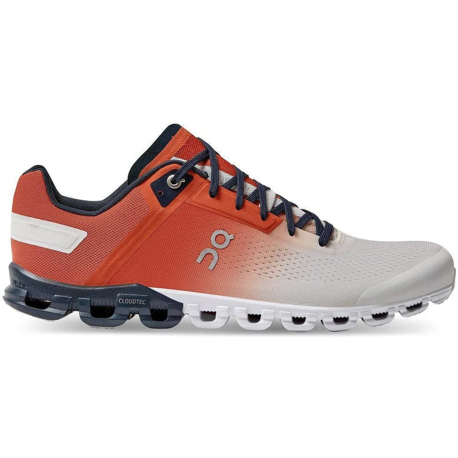 Men's On Cloudflow, Rust/Eclipse, 7 D Medium