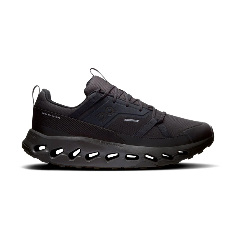 Men's On Cloudhorizon Waterproof, Black/Black, 9.5 D Medium