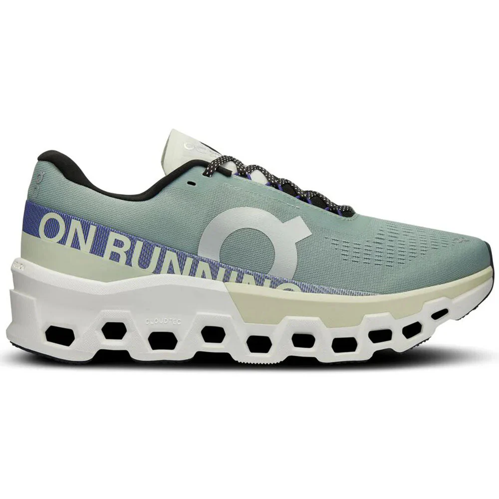 Men's On Cloudmonster 2, Mineral/Aloe, 10 D Medium