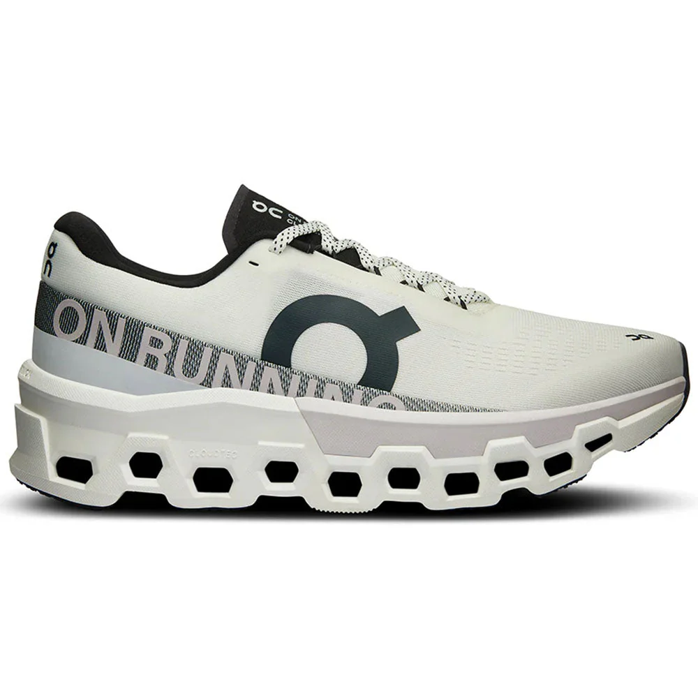 Men's On Cloudmonster 2, White/Frost, 12 D Medium