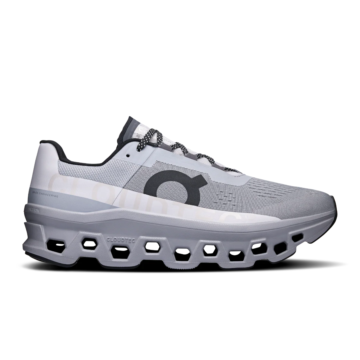 Men's On Cloudmonster, Alloy/Silver, 10 D Medium