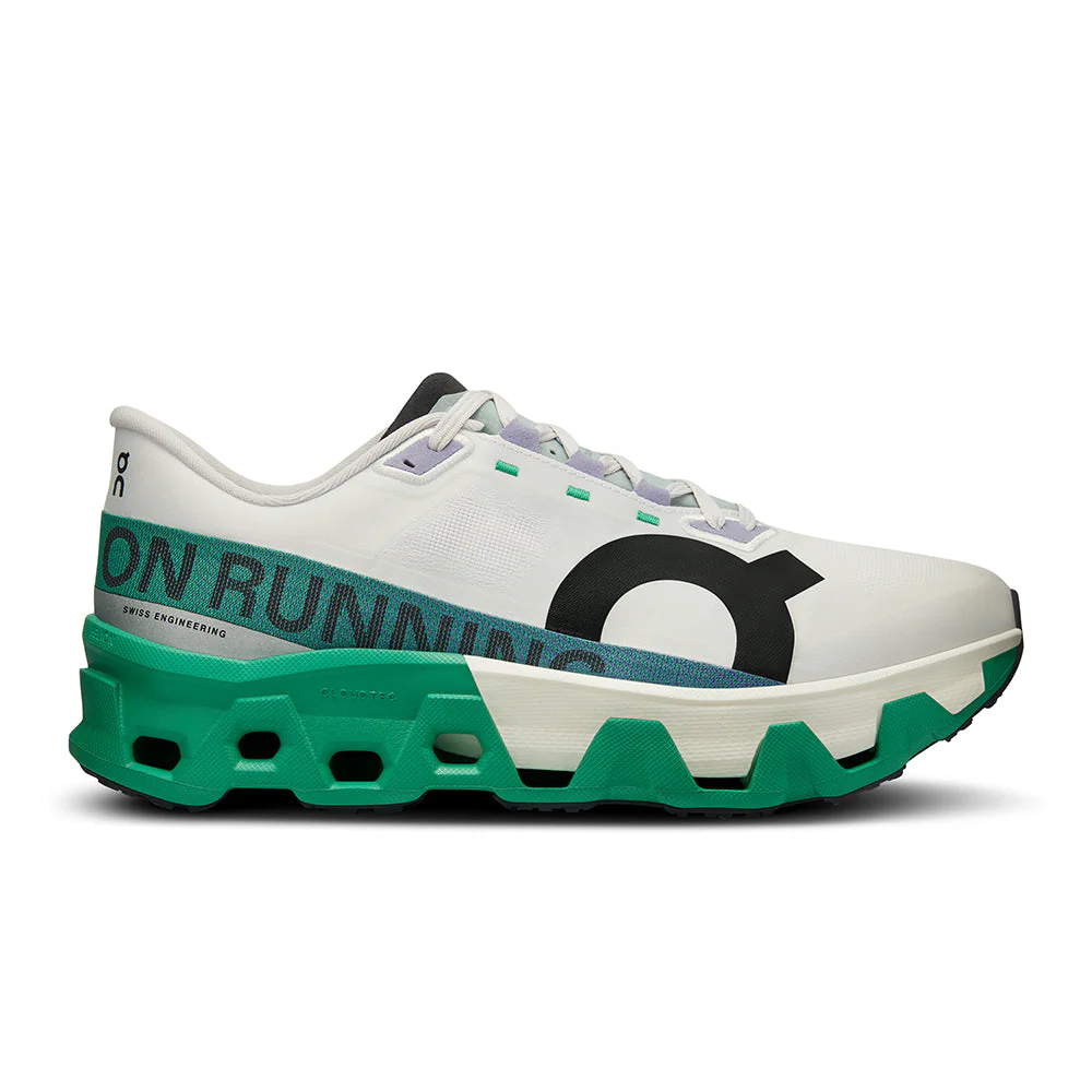 Men's On Cloudmonster Hyper, White/Mint, 9.5 D Medium
