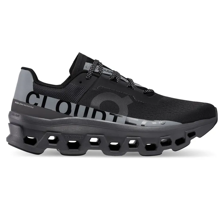 Men's On Cloudmonster Lumos, Black, 8.5 D Medium