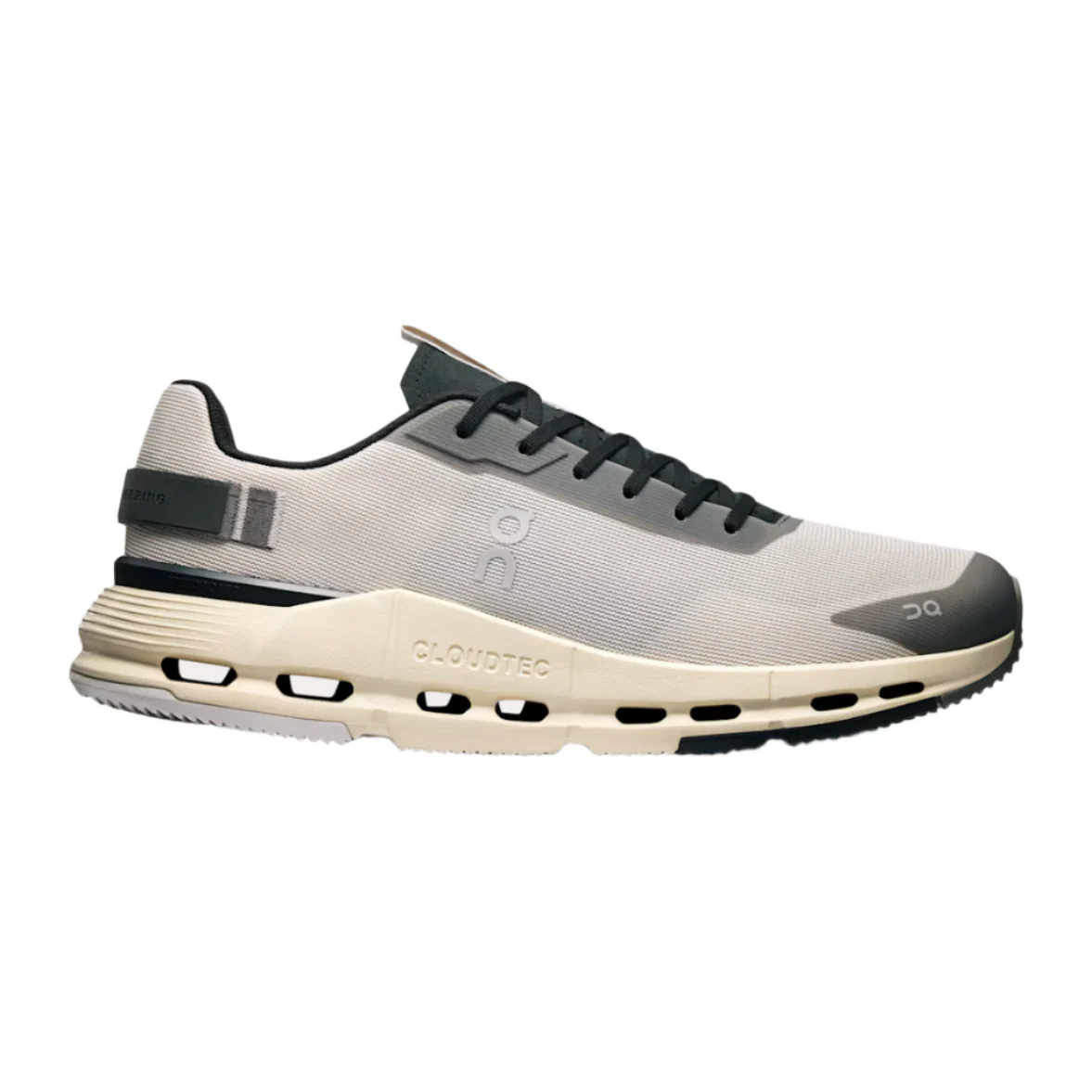 Men's On Cloudnova Form 2, Pearl/Black, 12 D Medium