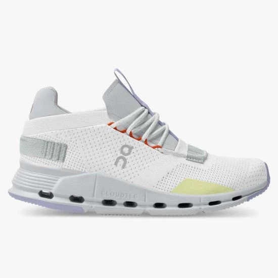 Men's On Cloudnova X, White/Glacier, 14 D Medium