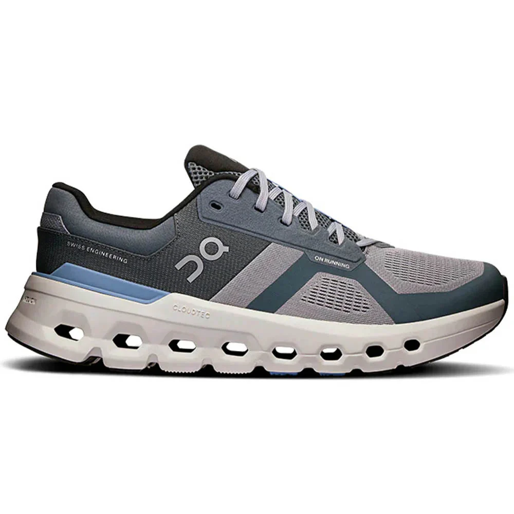 Men's On Cloudrunner 2, Alloy/Chambray, 13 D Medium