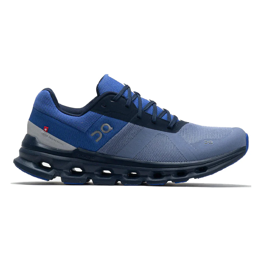 Men's On Cloudrunner, Shale/Cobalt, 8 D Medium