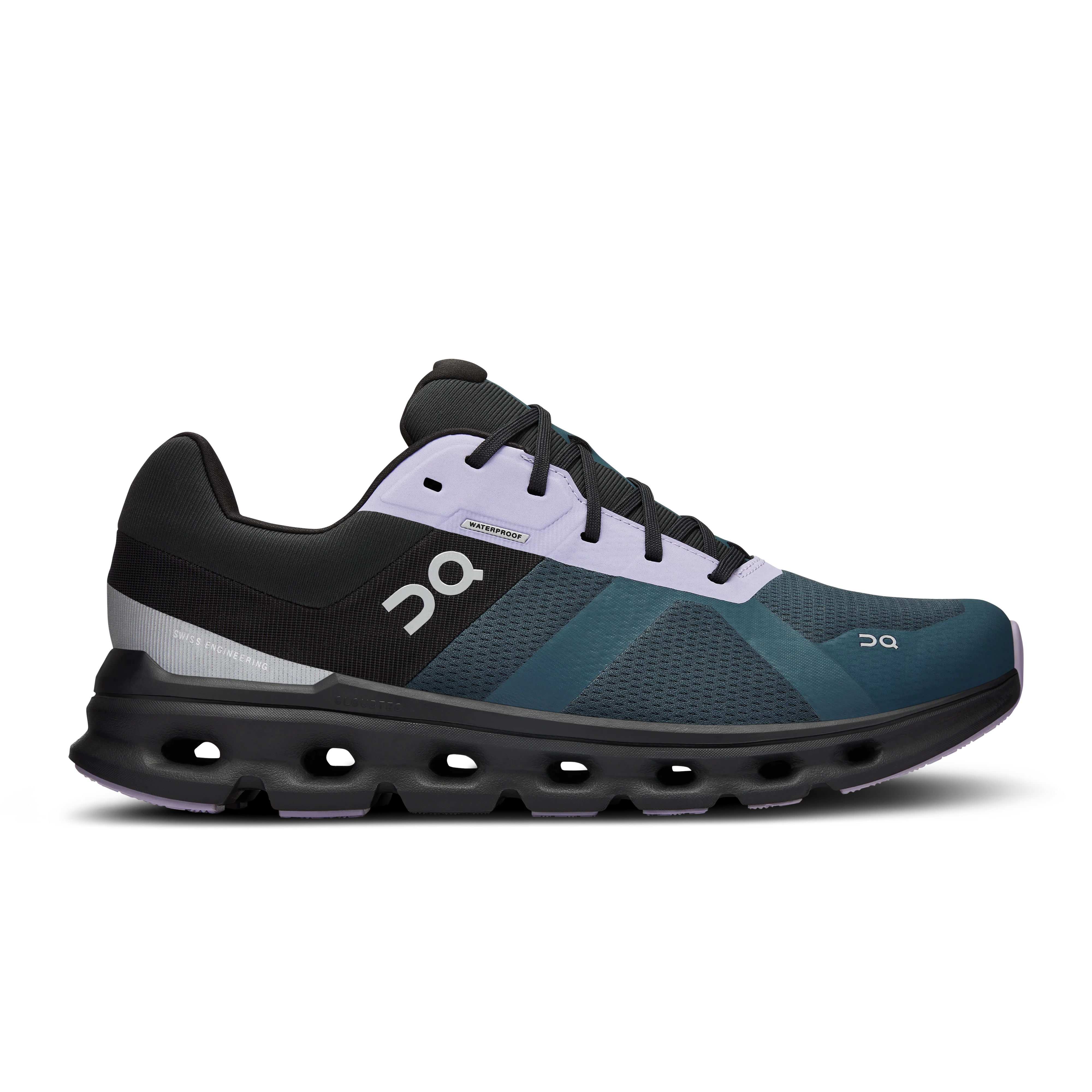 Men's On Cloudrunner Waterproof, Stone/Black, 12 D Medium