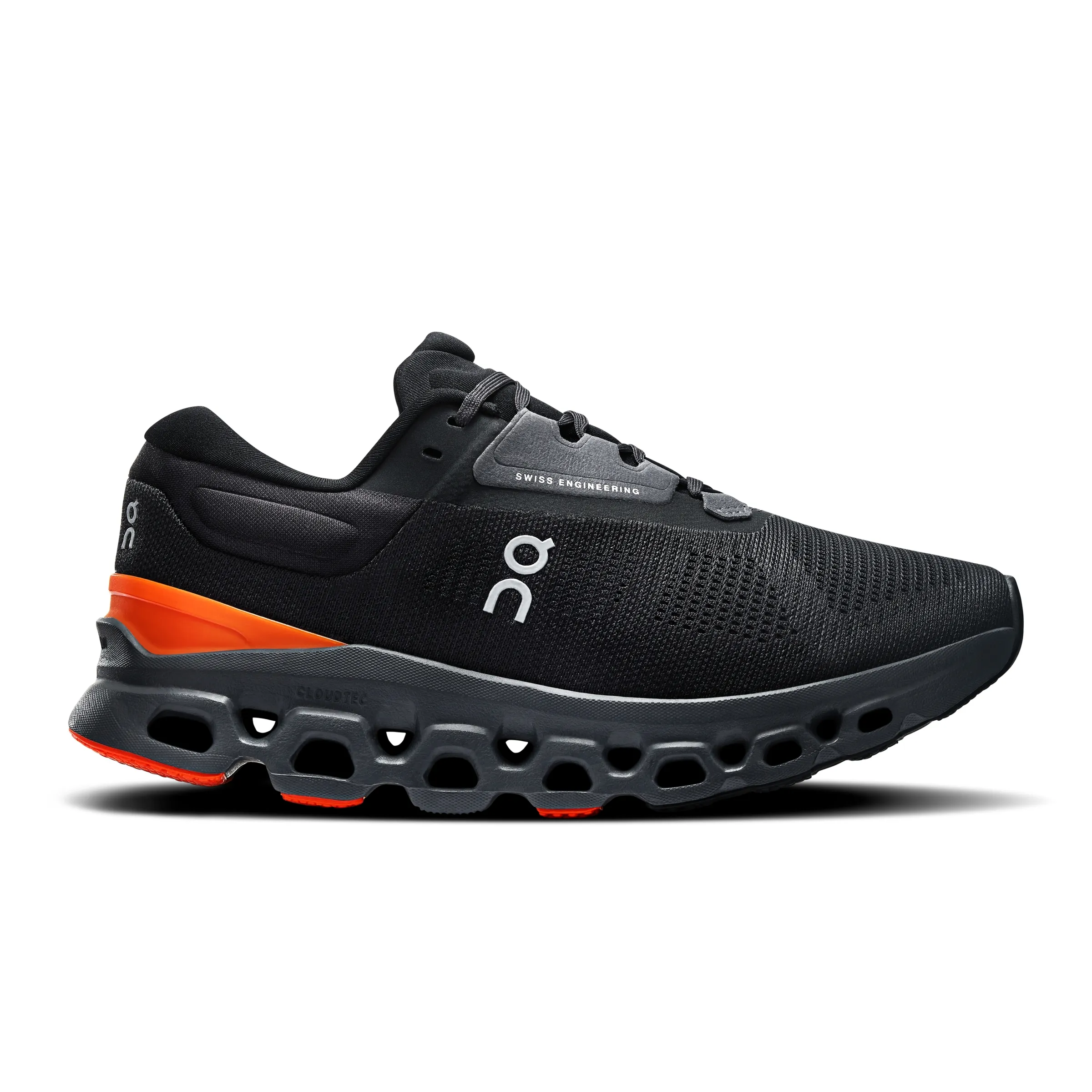 Men's On Cloudstratus 3, Eclipse/Flame, 10 D Medium