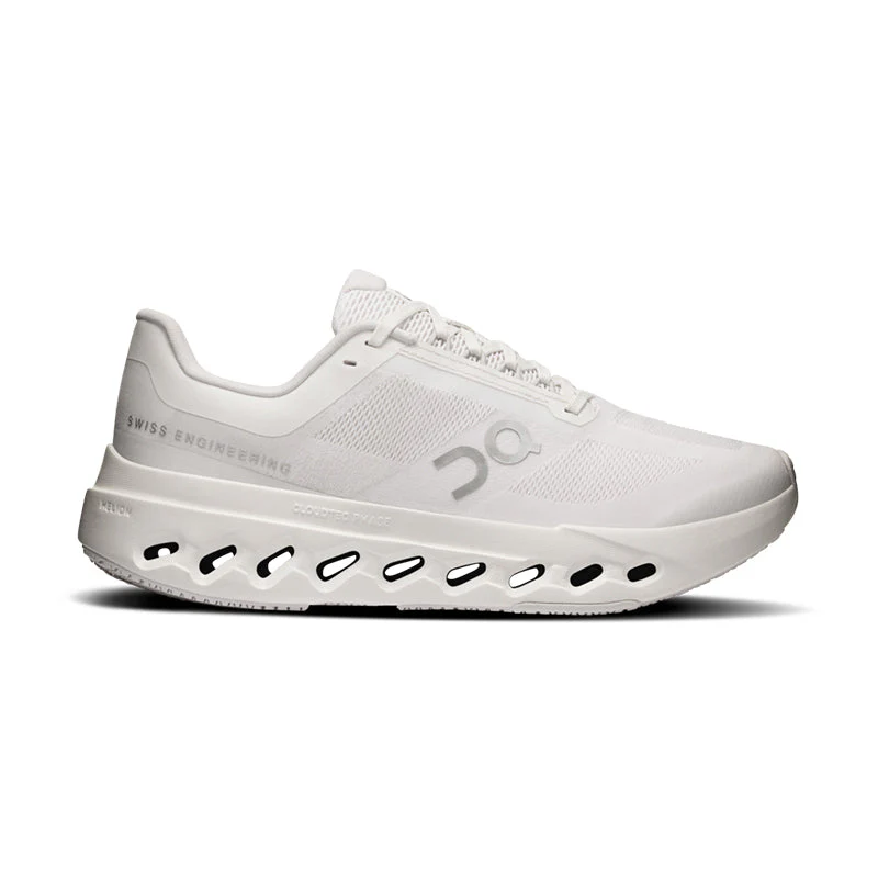 Men's On Cloudsurfer Next, White/White, 8.5 2E Wide