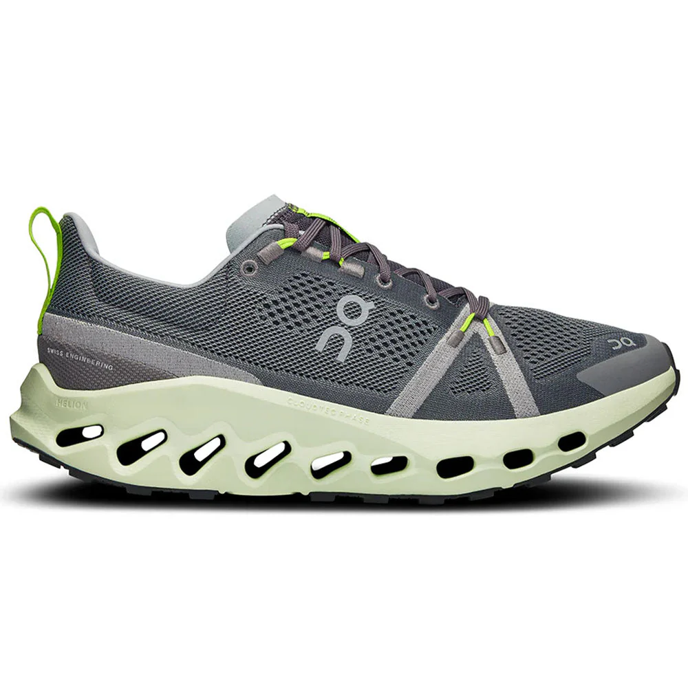Men's On Cloudsurfer Trail, Iron/Lima, 10 D Medium
