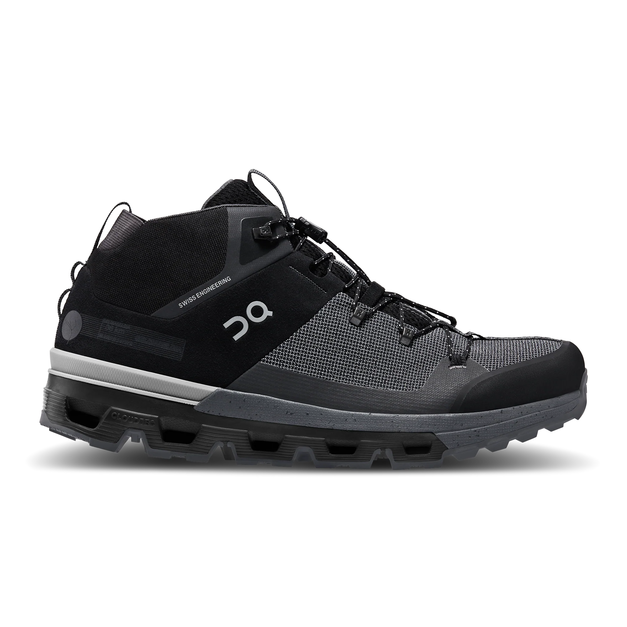 Men's On Cloudtrax, Black/Rock, 13 D Medium